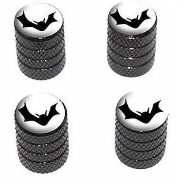 Bat Halloween Tire Rim Wheel Aluminum Valve Stem Caps, Multiple Colors
