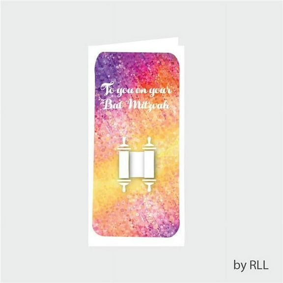 Bat Mitzvah Wallet Card - Pack of 12