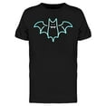 thumbnail image 1 of Bat Neon Sign T-Shirt Men -Image by Shutterstock, Male Large, 1 of 2
