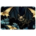thumbnail image 1 of Bat Non-Slip Polyester Floor Rug Mat, Machine Washable Floor Mats, 1 of 6