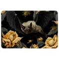 thumbnail image 1 of Bat Non-Slip Polyester Outdoor Carpet Bath Rug Door Mat - Machine Washable, 1 of 6