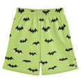 thumbnail image 1 of Bat Pattern Athletic Shorts Breathable with Comfort Fit Drawstring Casual Sweatshorts Small, 1 of 9