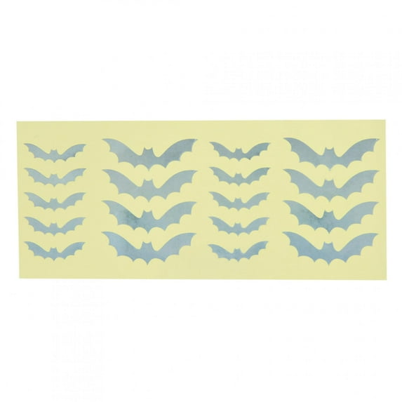 Bat Pattern Guitar Fretboard Decor Inlay Stickers Adhesive Marker for Acoustic Electric Guitar