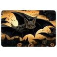 thumbnail image 1 of Bat Polyester, Non-Slip, Machine Washable Outdoor Carpet Floor Rug for Door - 3x5 Feet, 1 of 6