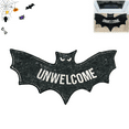 thumbnail image 1 of Bat-Shaped Welcome Carpet, Unwelcome Bat Shaped Coir Mat, Door Mat Gift Unwelcome Bat Halloween, Non-Slip Doormat for Kitchen, Halloween Decorations Outdoor, Bat-Themed Gift (14.56x31.5 in), 1 of 6