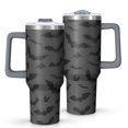 thumbnail image 1 of Bat Silhouette Halloween Pattern Tumbler with Handle and Lid,40oz Double Wall Vacuum Insulated Tumbler,Cups Gift for Women and Men, 1 of 7