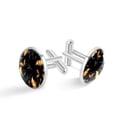 thumbnail image 1 of Bat Silver Jewelry Men Cufflinks Set Suitable for Formal Attire Made of Stainless Steel for Business Meetings or Weddings, 1 of 6