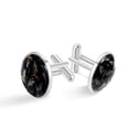 thumbnail image 1 of Bat Stylish Mens Cufflink Set for Formal Attire, Made of Stainless Steel, for Special Occasions, 1 of 6