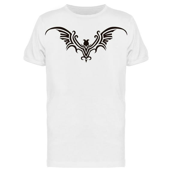 Bat Tattoo Graphic T-Shirt Men -Image by Shutterstock, Male Small