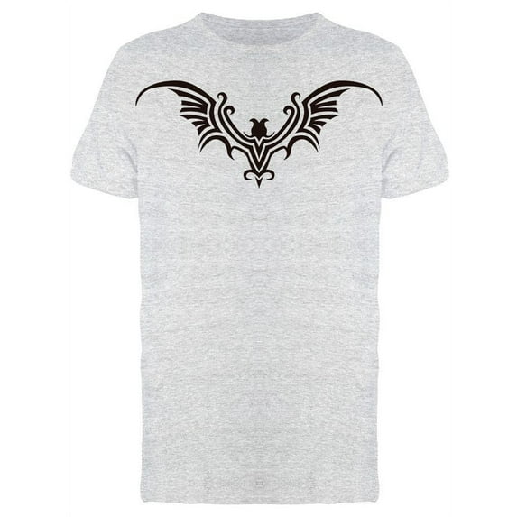 Bat Tattoo Graphic T-Shirt Men -Image by Shutterstock, Male x-Large