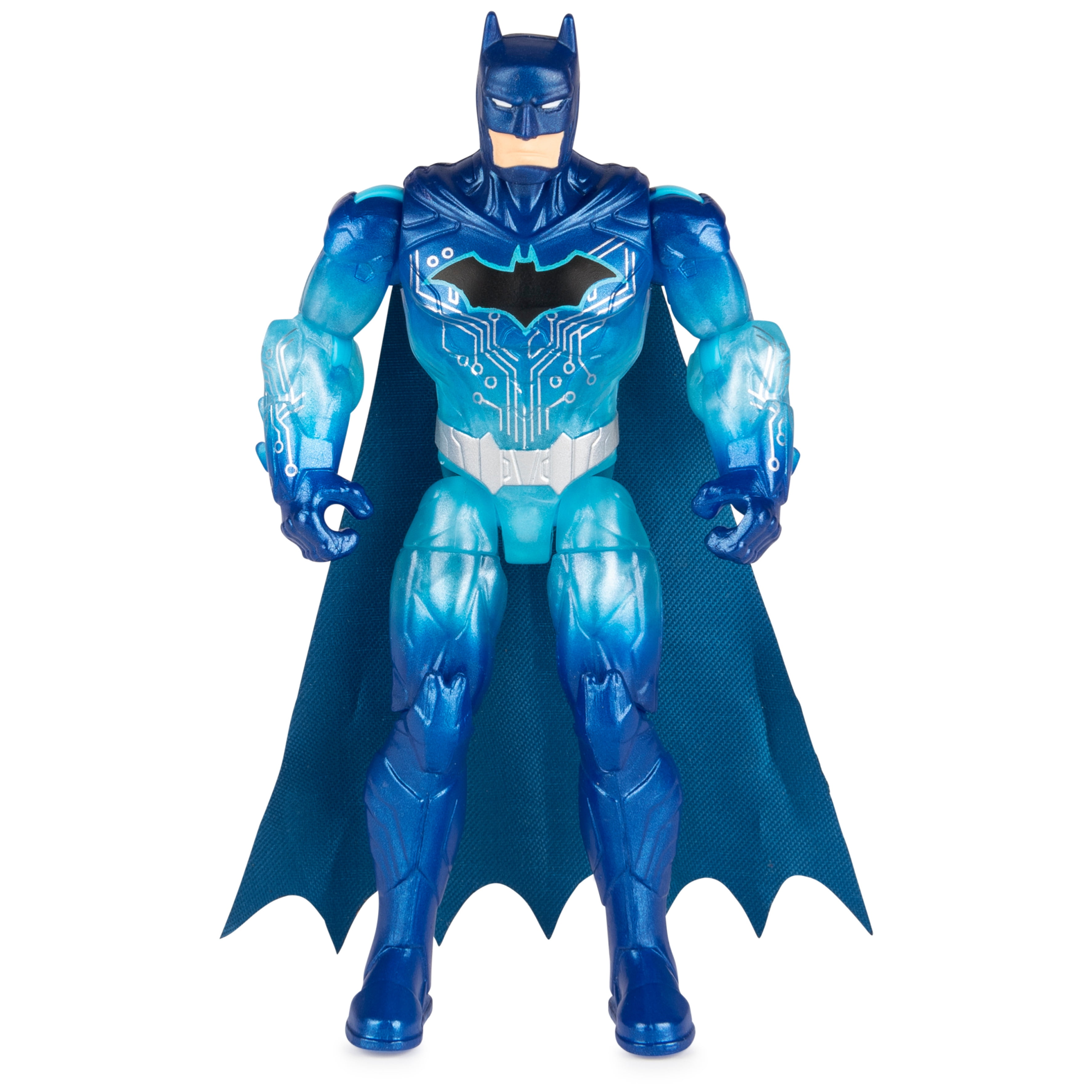 BatTech Batman 4inch Action Figure with 3 Mystery Accessories, for