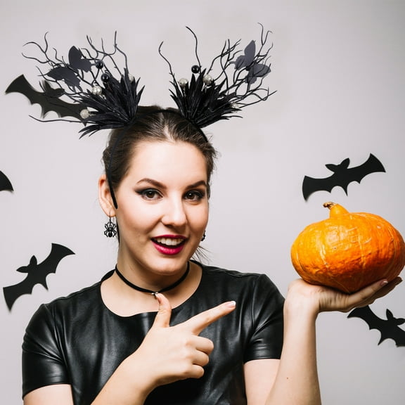 Bat Themed Headwear For Halloween Parties Events And Festive Celebrations