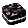 thumbnail image 1 of Bat Travel-Portable Square Jewelry Organizer Storage Box - Rings, Earrings, Necklaces, and Bracelets Holder for Girls and Women, 1 of 6