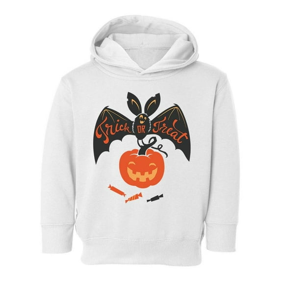 Bat With Pumpkin Hoodie Toddler -Image by Shutterstock, 4 Toddler