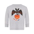 thumbnail image 1 of Bat With Pumpkin Long Sleeve Toddler -Image by Shutterstock,  3 Toddler, 1 of 4