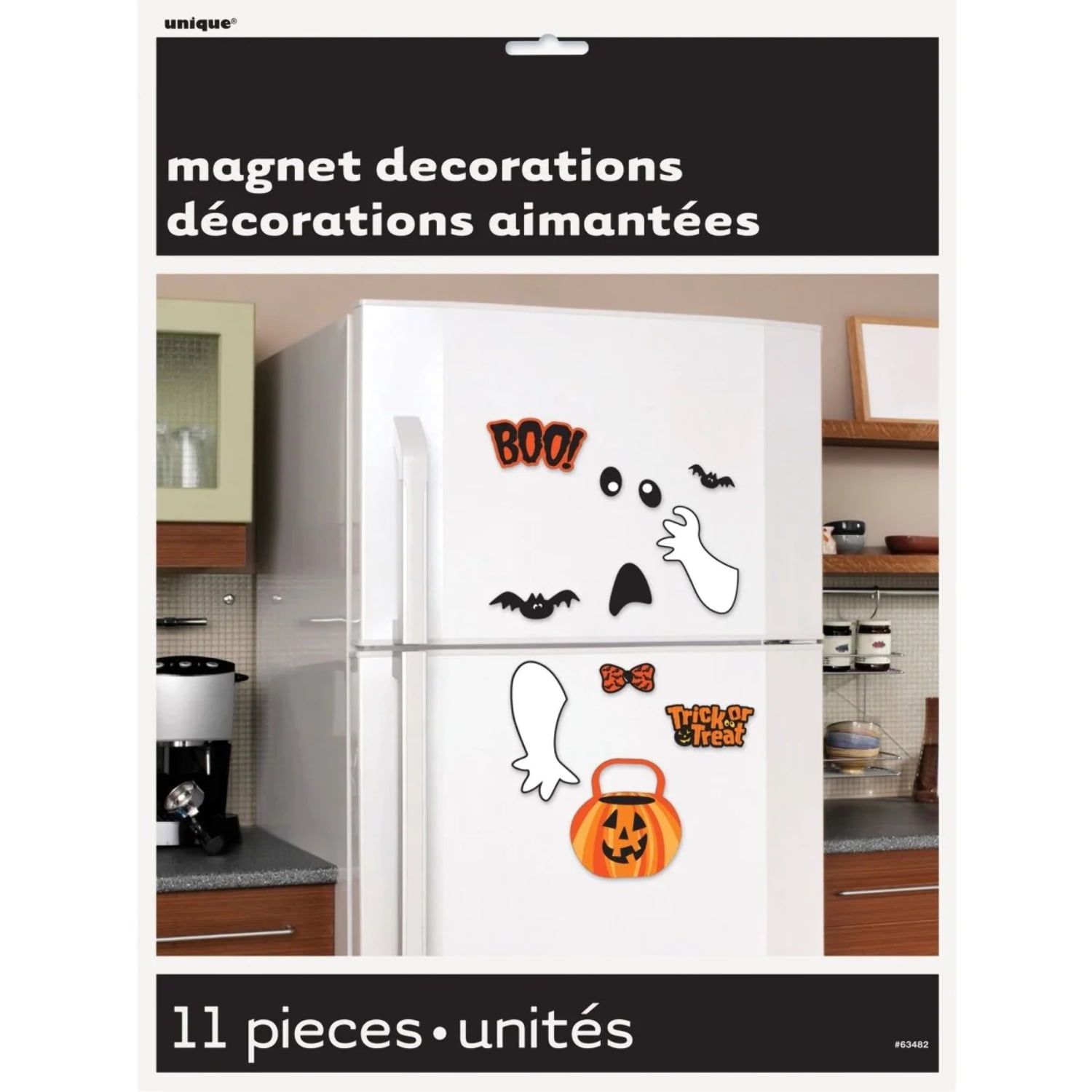 Magnet frigo Halloween 12 pièces