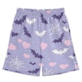 thumbnail image 1 of Bat and Webs Pattern Athletic Shorts Breathable with Comfort Fit Drawstring Casual Sweatshorts Medium, 1 of 9
