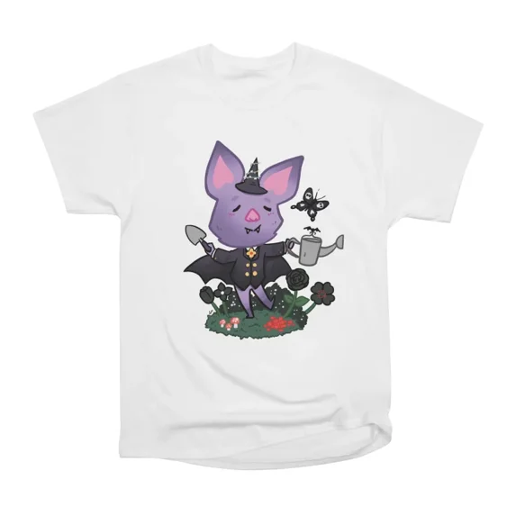 Bat in the Garden T-Shirt Tee Gift For Him Merch For Her Apparel For ...
