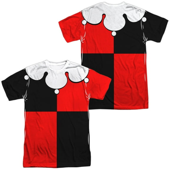 Bataman Quinn Costume Unisex Adult Sublimated Costume T Shirt (Front/Back), Medium Multicolor