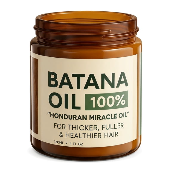 Batana Hair Oil, Hydrating Hair Care Oil for Smooth and Shiny Looking Hair, Lightweight Plant Based Hair Oil, 4 Fl Oz
