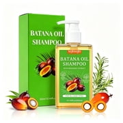 Batana Oil Shampoo, Unisex Natural Hair Cleanser, Strengthens Hair & Nourishes Scalp for Fuller Looking Hair, 10.14 Oz 300ml