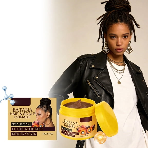 Batana Wave Styling Wax For Hair Hold And Definition 50G