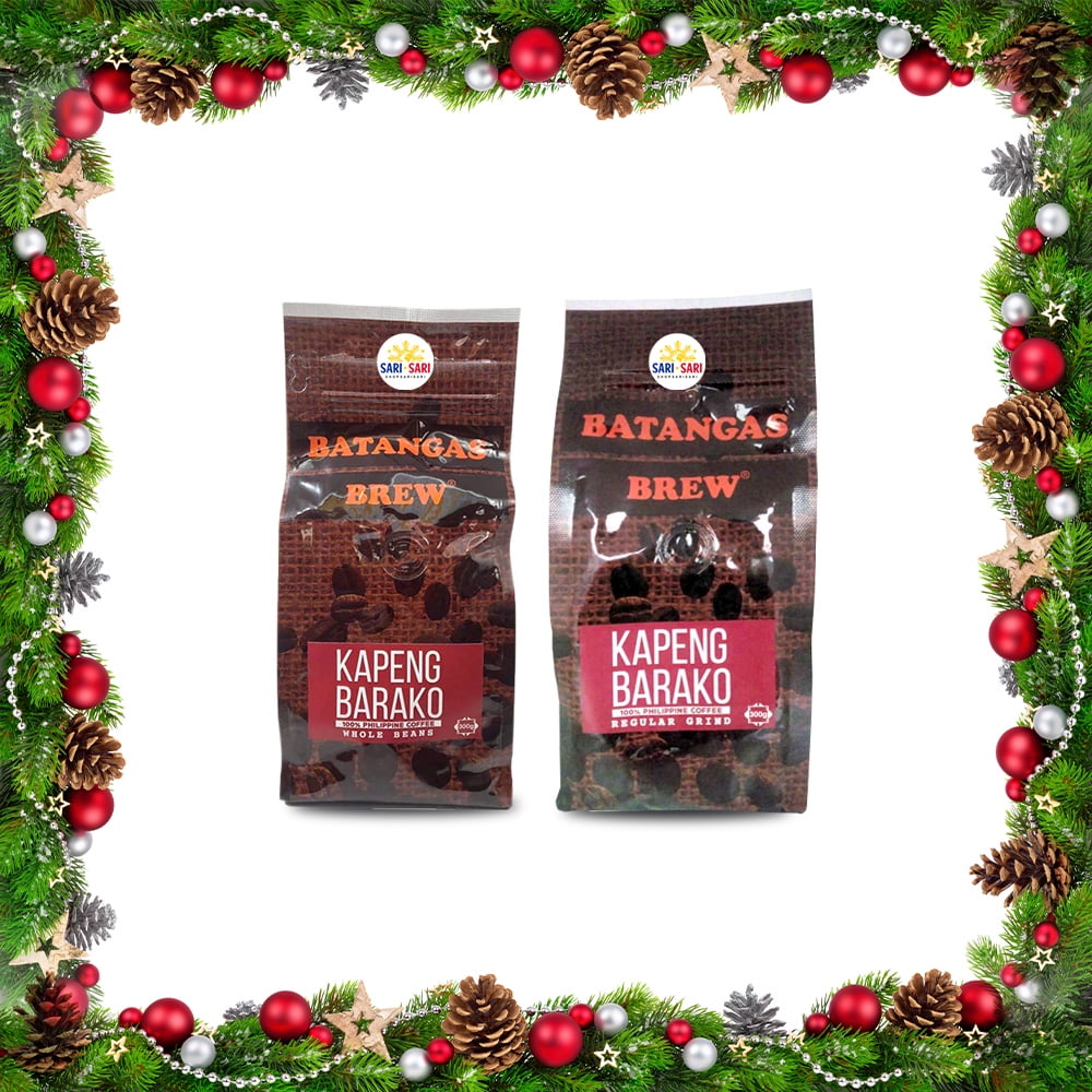 Batangas Brew Kapeng Barako Whole Beans G And Kapeng Barako Regular Grind G Gift Set