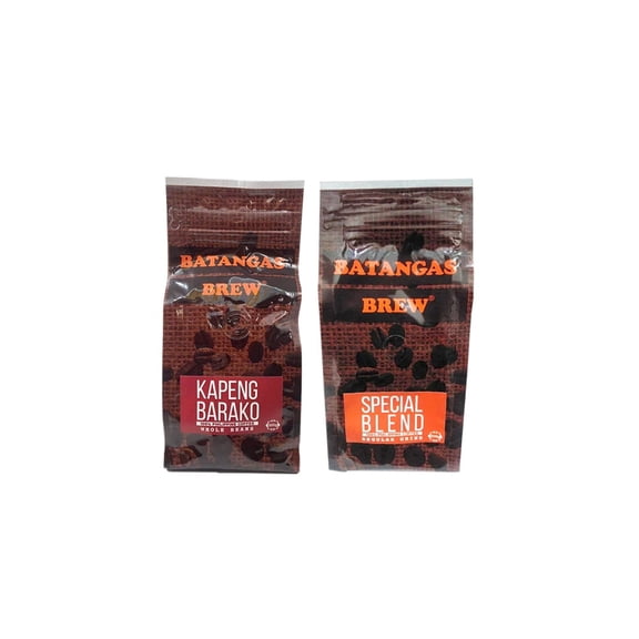 Batangas Brew Kapeng Barako Whole Beans and Special Grind 300g Gift Set