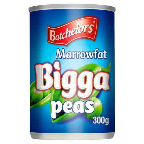 Batchelors Marrowfat Biggs Peas 300g, British Import (Pack of 2)