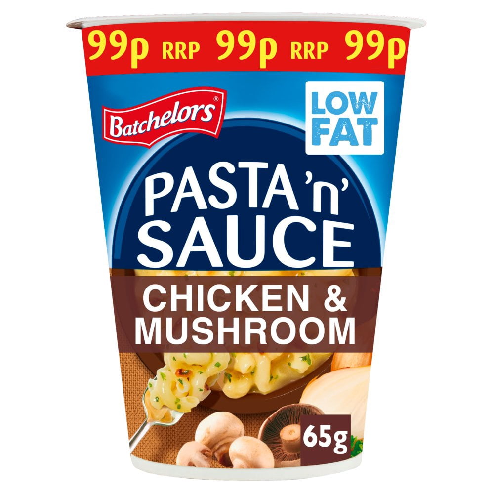 Batchelors Pasta 'n' Sauce Chicken & Mushroom Flavour Pot 65g (pack of 6)
