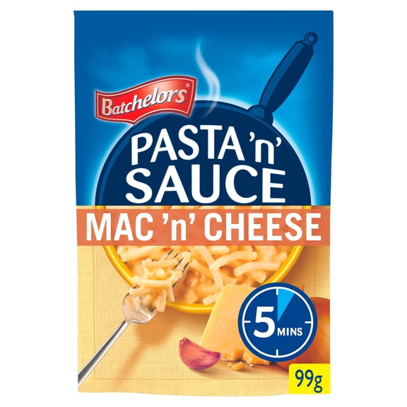 Batchelors Pasta 'n' Sauce Mac 'n' Cheese 99g, Imported from Britain