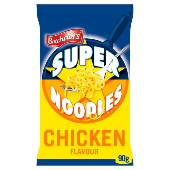Batchelors Super Noodles Chicken 90G, Imported from Britain