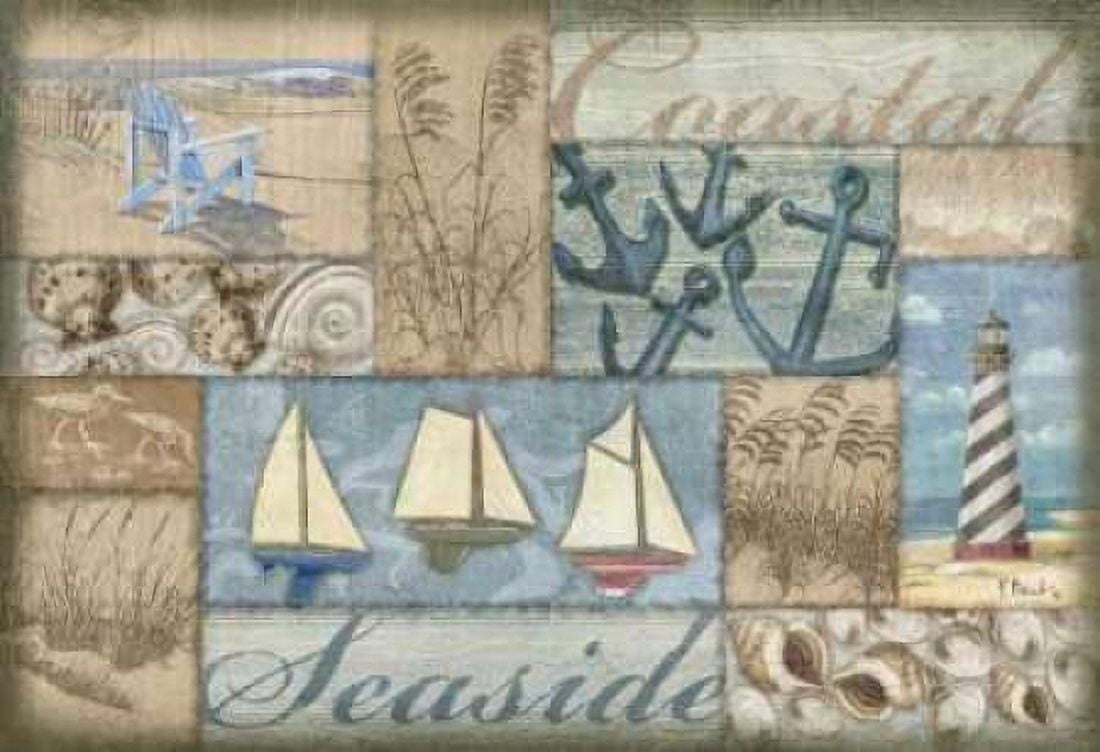 Bateau Bay Collage I Canvas Art - Paul Brent (20 x 28)