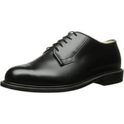 Bates 01208 Mens Premium Leather Uniform Oxford with Leather Sole Shoe 9 E US 9Wide(E, W)