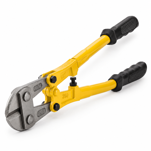 Bates- Bolt 14" Yellow Chain Lock Heavy Dutys For Locks Screw Link Fence And Wire Tool