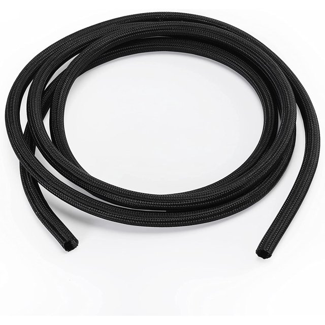 Bates Cable Sleeves, 1/2 inch 10ft Long, Split Sleeve Wire Loom Tubing