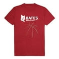 thumbnail image 1 of Bates College Bobcats College Basketball T-Shirt, Cardinal - 2XL, 1 of 1