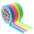 thumbnail image 1 of Bates- Colored Gaffers Tape, 4 Pack, Neon Colors, 0.65 Inch x 11 Yards, Gaffers Tape, Gaff Tape, Spike Tape, 1 of 8