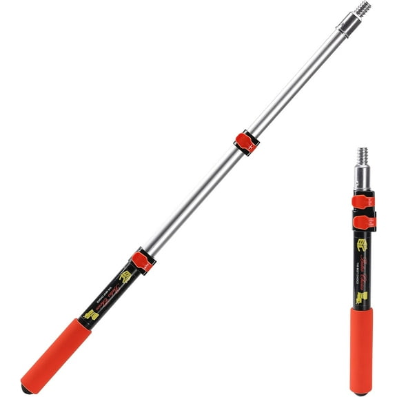 Bates- Extension Pole, 1.4 to 3 Ft Pole, ?Black and Orange