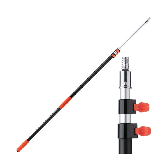 Bates- Extension Pole 5 To 12 Ft telescoping Extendable Telescopic Paint Roller Poles