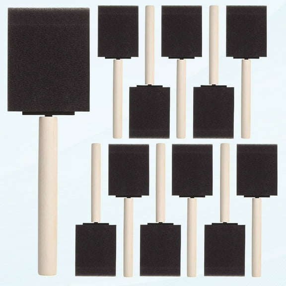 Bates - Foam Paint Brush, Sponge Brush, Sponge Paint Brush, Foam Brush, Foam Brush for Painting, Foam Brush for Painting, Paint Sponge, Foam Brush for Mod Podge (2 Inch)