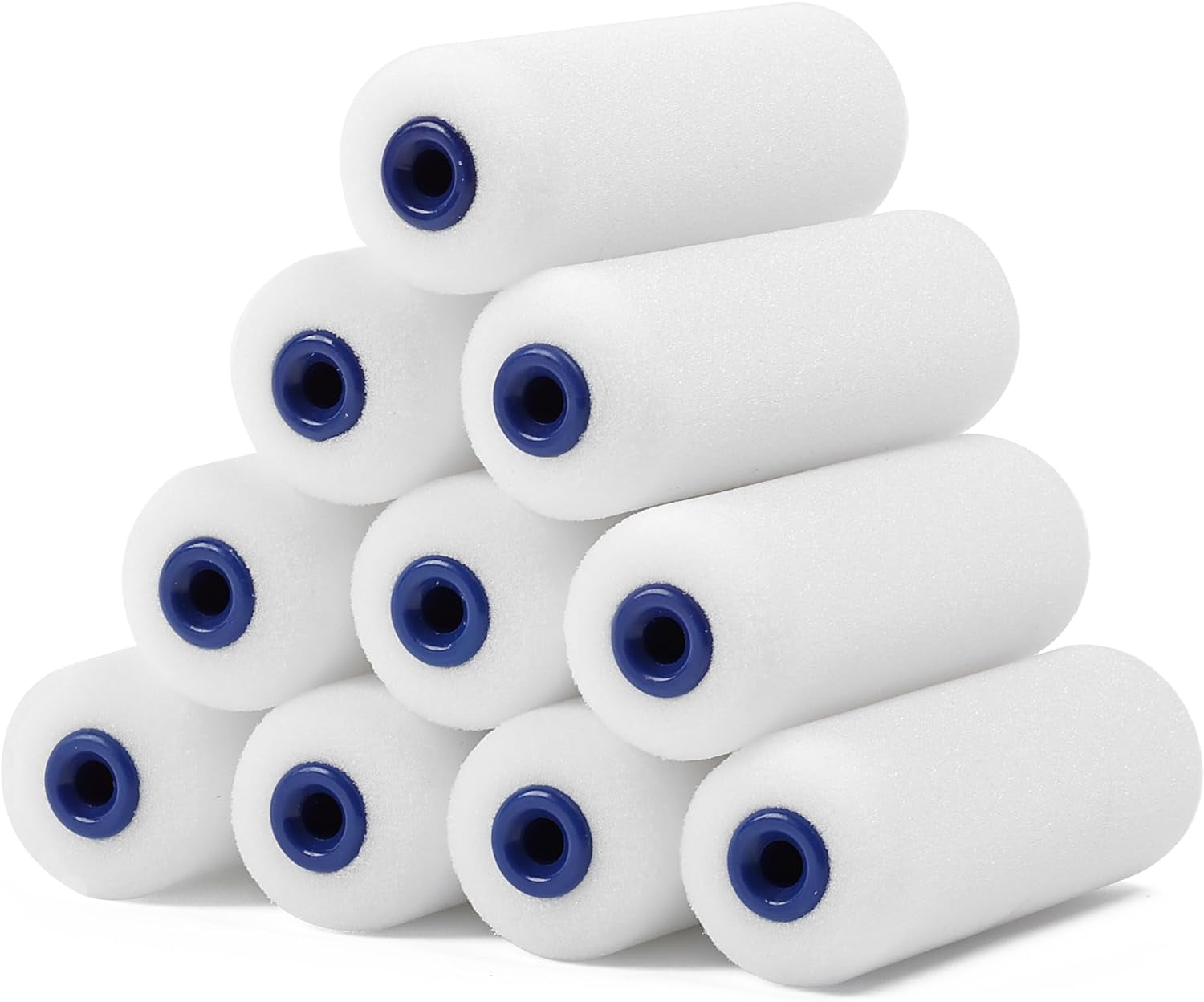 Bates- Foam Paint Roller Covers, 10 Pack, 4 Inch, Paint Roller 4 Inch