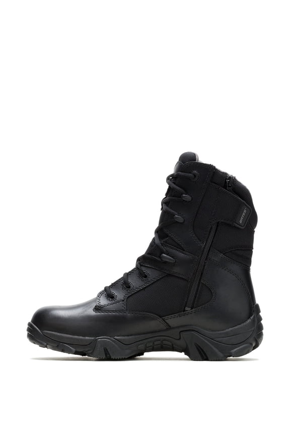 Men's 2268 DG GX-8 8'' Waterproof Side Zip Boot, Black, Medium 10.5