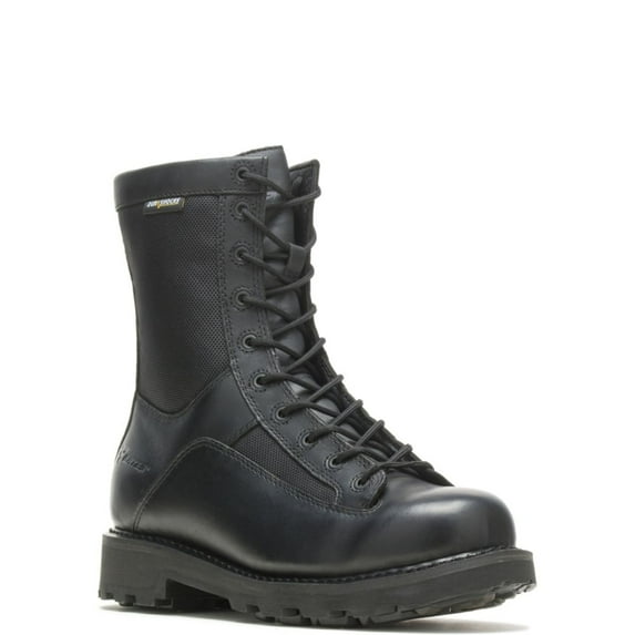 Bates Men's 8" DuraShocks� Lace-to-Toe Side Zip Boot Black - E03140