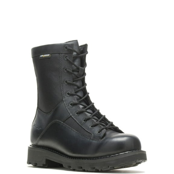Bates Men's 8" DuraShocks� Lace-to-Toe Side Zip Boot Black - E03140