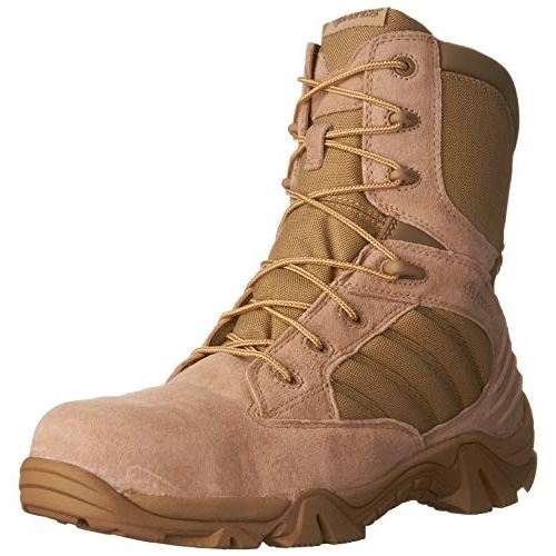 Bates Men's GX-8 Composite Toe Side-Zip Work Boot Desert Tan - E02276 - image 1 of 6