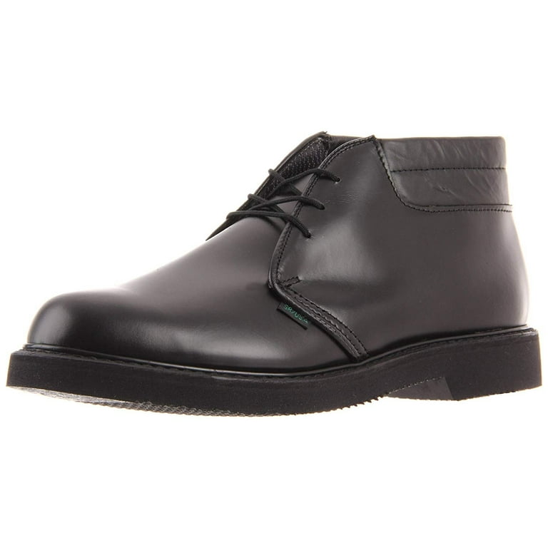 Bates Men's Lites Comfort Chukka Boots, Black Leather, 8.5 C