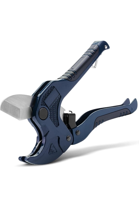 Bates- PVC Pipe Cutter, Cuts up to 1-1/4", Navy Blue