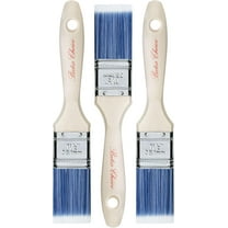 Bates- Paint Brushes, 1.5-Inch, 3 Pack, Treated Wood Handle, Paint Brushes for Walls, Stain Brush, Wall Paint Brushes