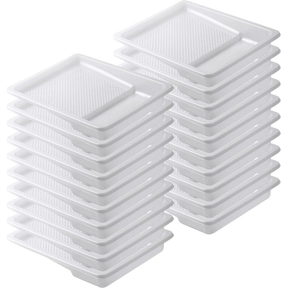 Bates- Plastic Paint Tray Liner, 9 inch, 20 Pack